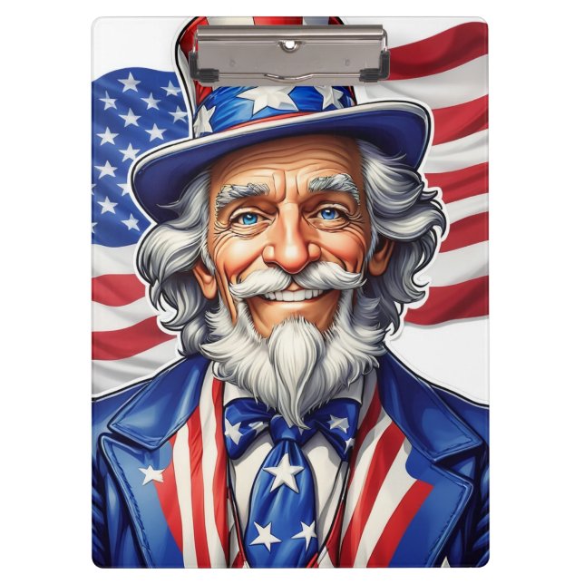 Uncle Sam USA Clipboard (Front)