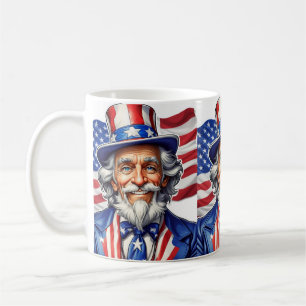 Uncle Sam USA Coffee Mug