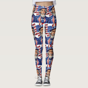 Uncle Sam USA Leggings