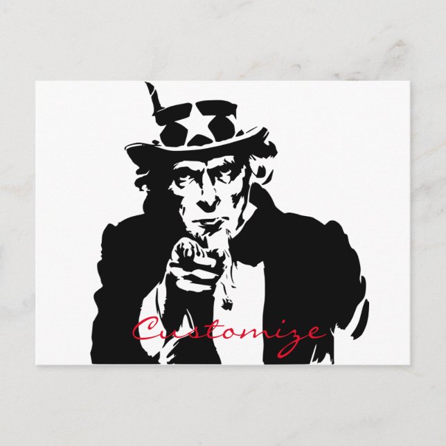 Uncle Sam Wants You Thunder_Cove Postcard (Front)