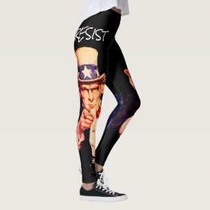 Uncle Sam Wants You To "Resist" Leggings