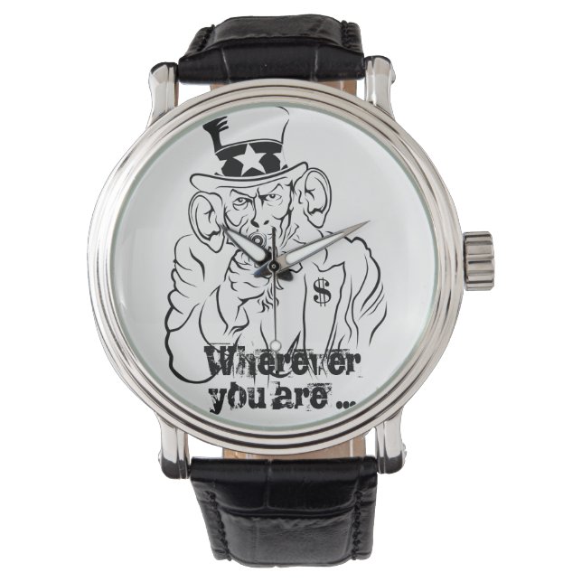 Uncle SAM - Wherever you acres… Watch (Front)
