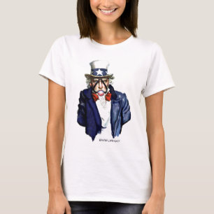 uncle-sam with obama gag ball T-Shirt