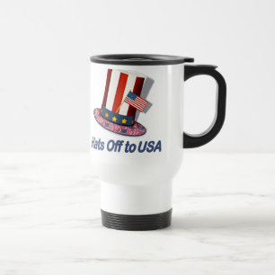 Uncle Sam's Hat Travel Mug