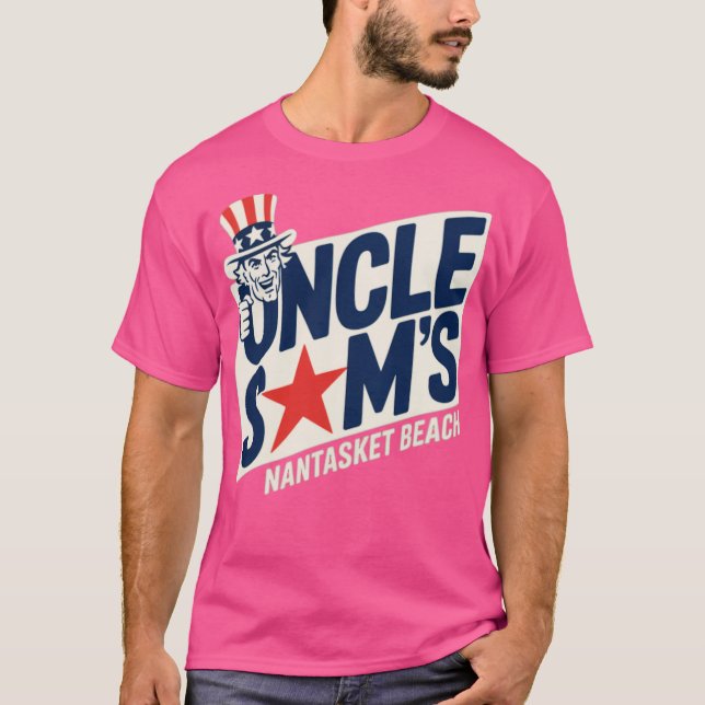 Uncle Sam's Nantasket Beach Hull, MA (2) T-Shirt (Front)
