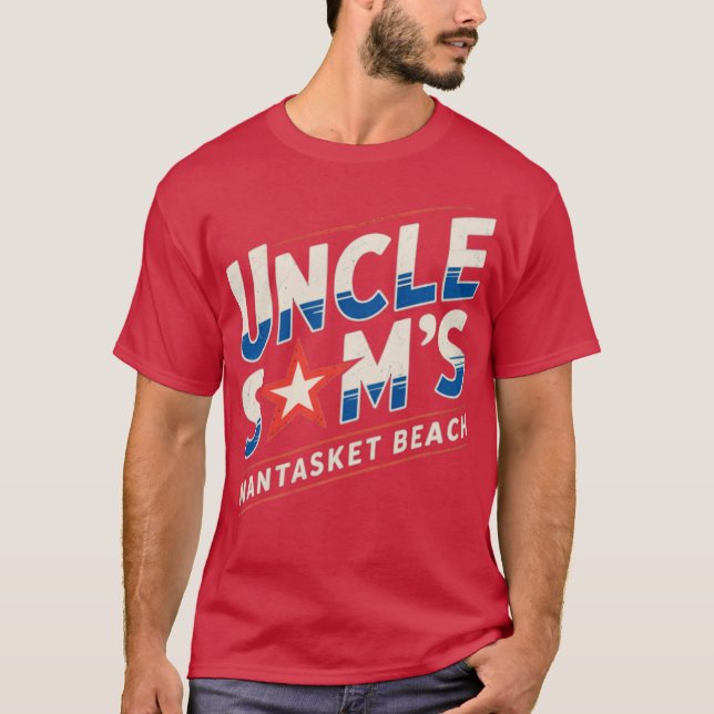 Uncle Sam's Nantasket Beach Hull, MA T-Shirt (Front)
