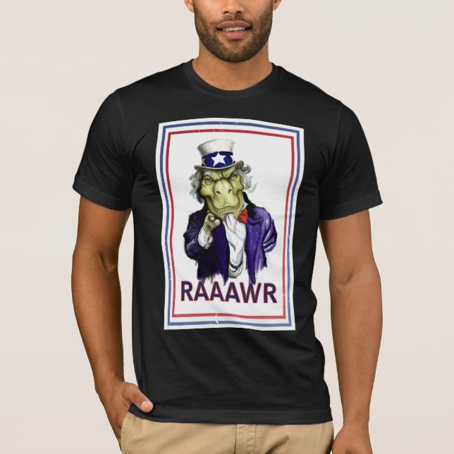 Uncle-Saurus Rex T-Shirt (Front)