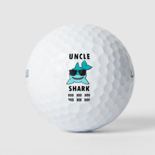 UNCLE SHARK Doo Doo Doo Golf Balls