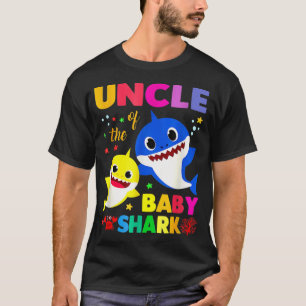 Uncle Shark Uncle Shark Family Mother's Day T-Shirt
