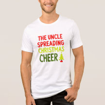 Uncle Spreading Christmas Cheer