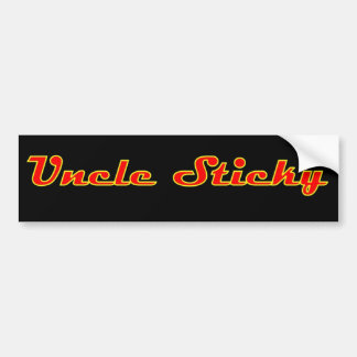 Uncle Sticky Bumper Sticker