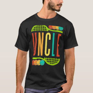 Uncle Tennis Racket Balls Men Sport Sports Man Un T-Shirt