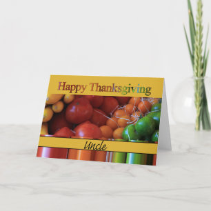 Uncle  Thanksgiving Card