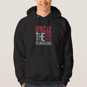 Uncle The Myth Family Uncle Hoodie