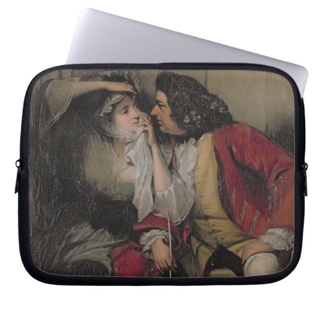Uncle Toby and Widow Wadman Laptop Sleeve (Front)