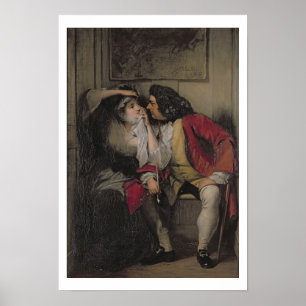 Uncle Toby and Widow Wadman Poster