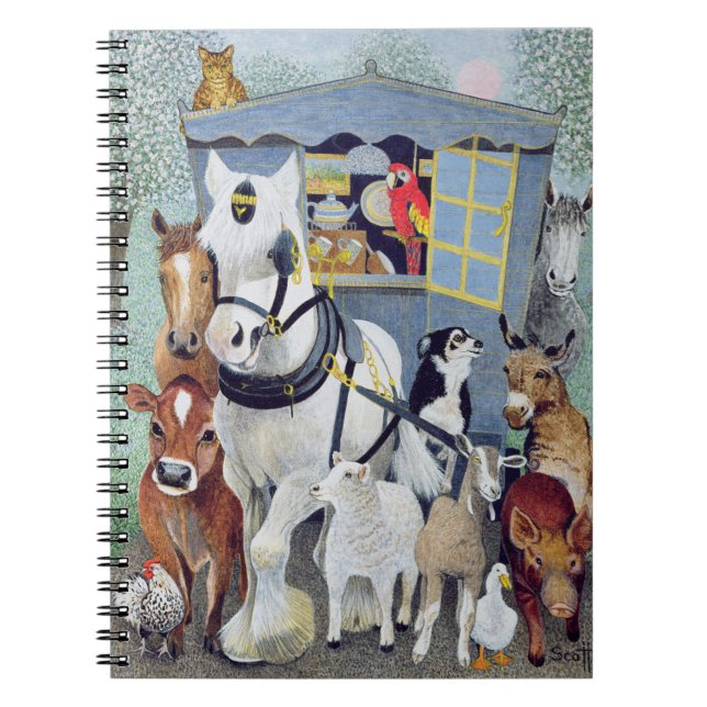 Uncle Tom Cobbley and all Notebook (Front)