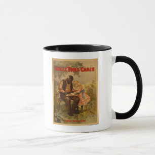 Uncle Tom's Cabin Black Man & Girl Theatre Mug