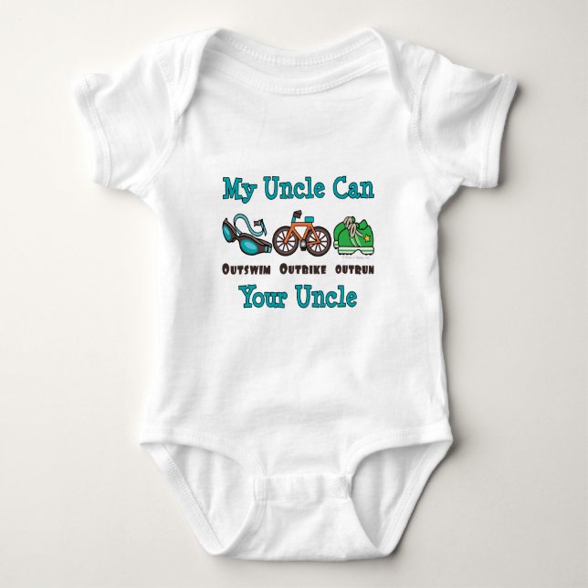Uncle Triathlon Baby Creeper (Front)