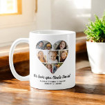 Uncle We love you Photo Instagram Collage Coffee Mug<br><div class="desc">The Uncle We Love You Hearts Modern Photo Collage gift that will warm her heart.</div>