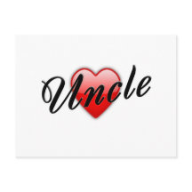 Uncle with Heart Graphic