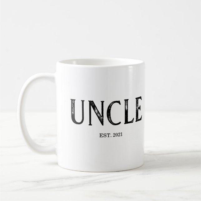 Uncle Year Established Coffee Mug (Left)