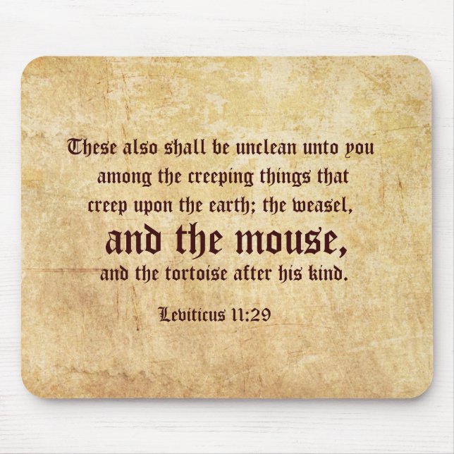 Unclean Mouse Mat (Front)