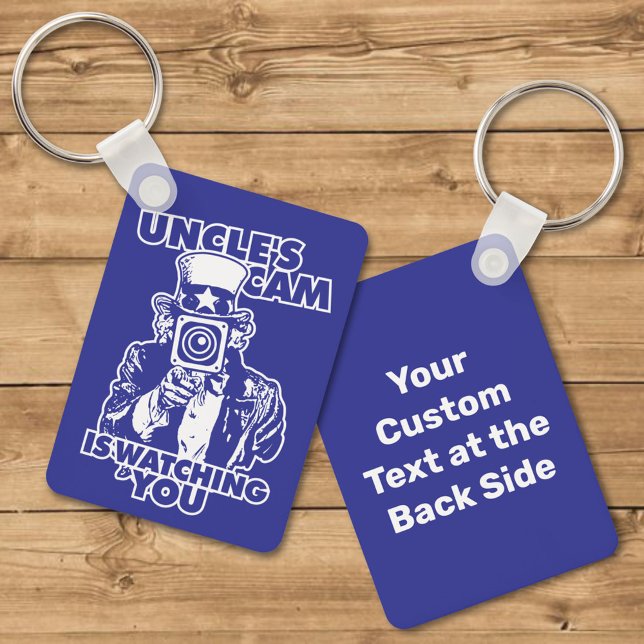 Uncle's Cam is Watching You Key Ring (Creator Uploaded)