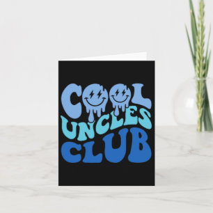 Uncles Club Best Uncle Ever Funny Fathers Day Pock Card