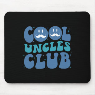 Uncles Club Groovy Retro Fathers Day New Uncle Com Mouse Mat