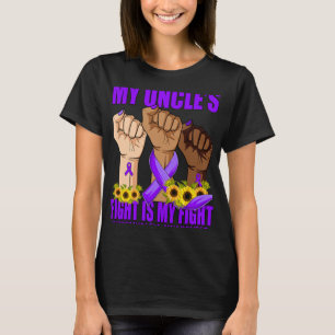 Uncle's Fight Is My Fight Fibromyalgia Awareness T-Shirt