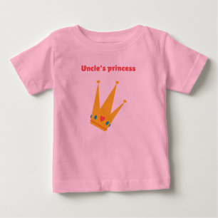Uncle's princess baby T-Shirt