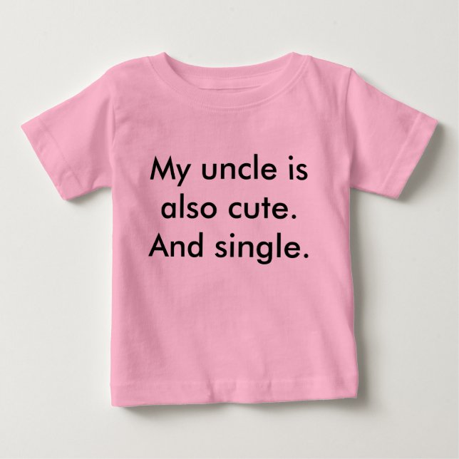 Uncle's Wingman Baby T-Shirt (Front)