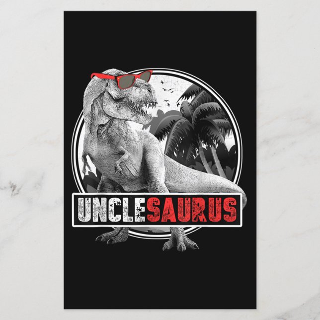 Unclesaurus Dinosaur Uncle Saurus (Front)