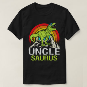 Unclesaurus Dinosaur Uncle Saurus Father's Day T-Shirt