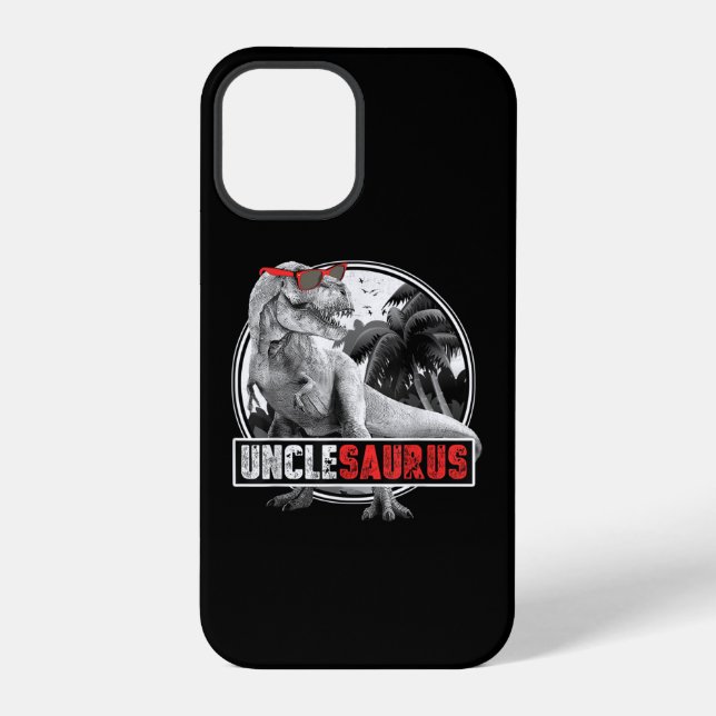 Unclesaurus Dinosaur Uncle Saurus iPhone Case (Back)