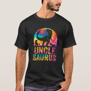 Unclesaurus T Rex Dinosaur Uncle Saurus Family Mat T-Shirt