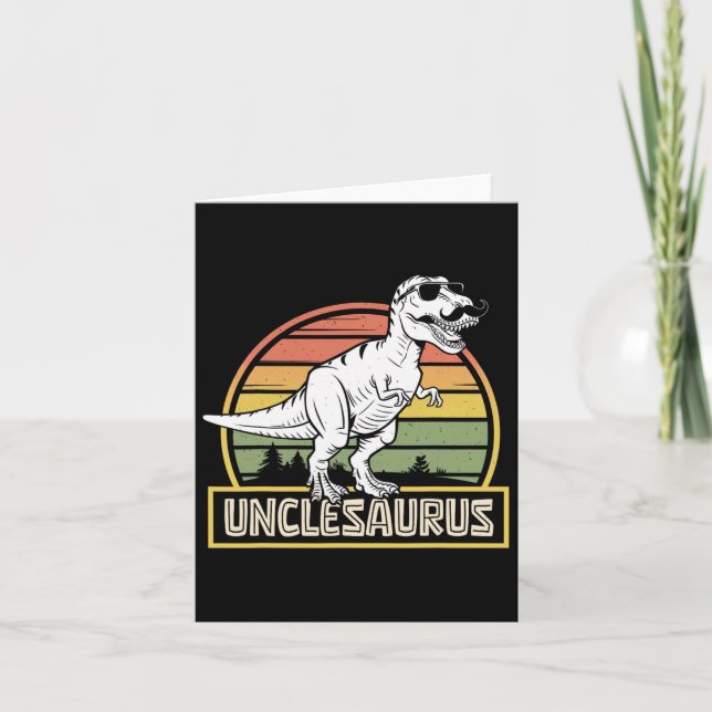 Unclesaurus T Rex Dinosaur Uncle Saurus Matching F Card (Front)