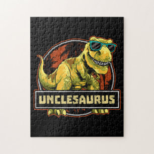 Unclesaurus T rex Uncle Saurus Dinosaur Jigsaw Puzzle