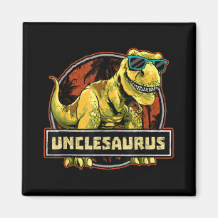 Unclesaurus T rex Uncle Saurus Dinosaur Magnet