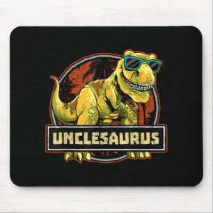 Unclesaurus T rex Uncle Saurus Dinosaur Mouse Mat