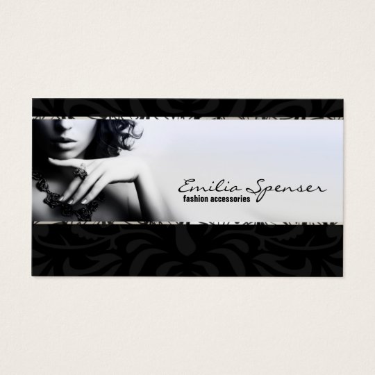 Uncolored Fashion Accessories & Jewellery Card
