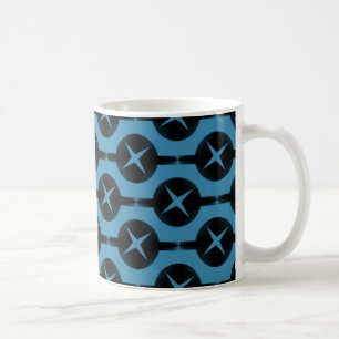 Uncommon Circles Mug, Deep Blue Coffee Mug