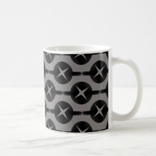 Uncommon Circles Mug, Grey Coffee Mug