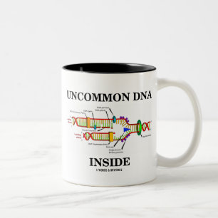 Uncommon DNA Inside (DNA Replication Attitude) Two-Tone Coffee Mug
