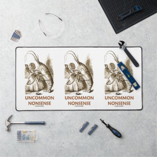Uncommon Nonsense (Lobster Quadrille Wonderland) Desk Mat