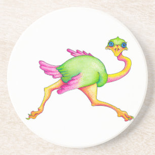 Uncommon Ostrich Coaster