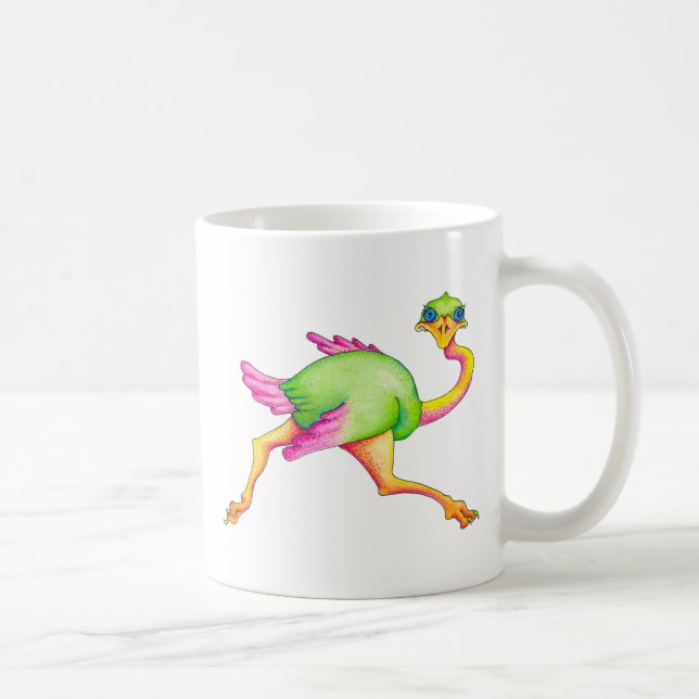 Uncommon Ostrich Coffee Mug (Right)