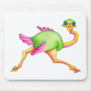 Uncommon Ostrich Mouse Mat