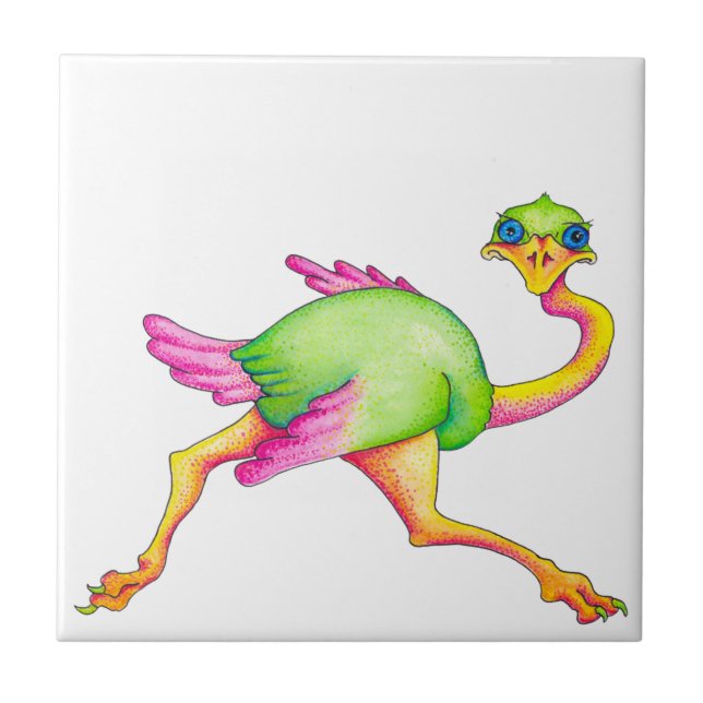 Uncommon Ostrich Tile (Front)